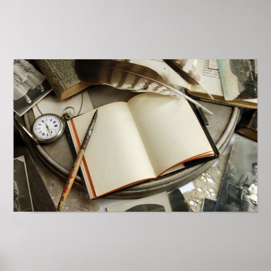 Poster Bureau vintage (Devant)