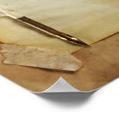 Poster Bureau vintage (Coin)