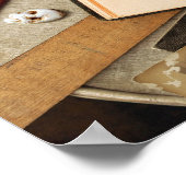 Poster Bureau vintage (Coin)