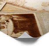 Poster Bureau vintage (Coin)