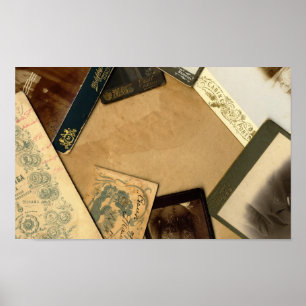 Poster Bureau vintage