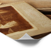 Poster Bureau vintage (Coin)