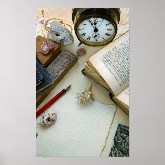 Poster Bureau vintage (Devant)