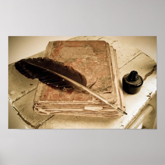 Poster Bureau vintage (Devant)