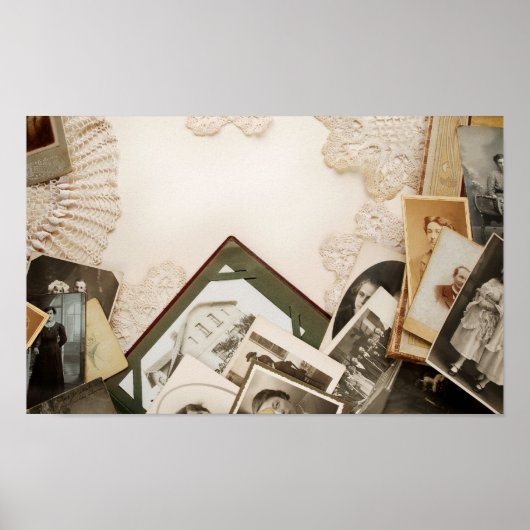 Poster Bureau vintage (Devant)