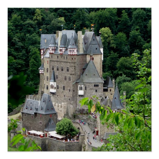 Poster Burg Eltz, Allemagne (Devant)
