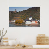 Poster Burg Gutenfels Castle Paysage (Cuisine)