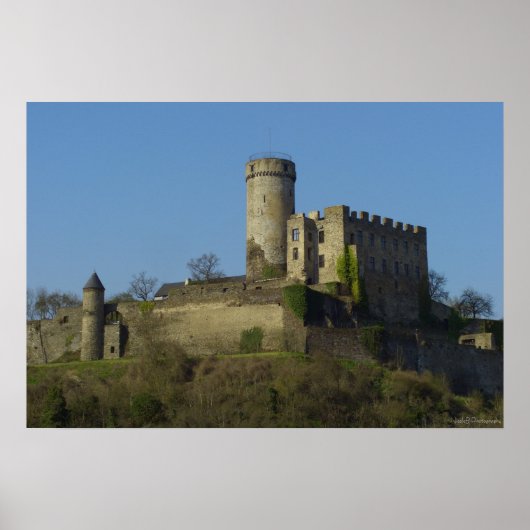 Poster Burg Pyrmont (Devant)