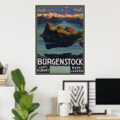 Poster Burgenstock (Bureau à domicile)