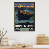 Poster Burgenstock (Cuisine)