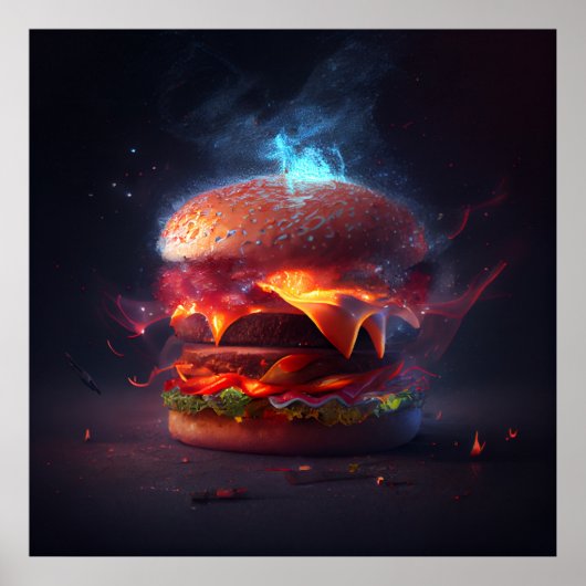 Poster Burger (Voorkant)
