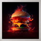 Poster Burger (Voorkant)
