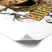 Poster Burger ami de Void Jester blanc (Coin)