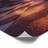 Poster Burger Bull Ranch Néon (Coin)