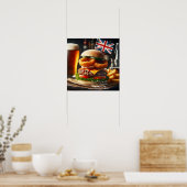 Poster Burger Dublin Delight (Cuisine)