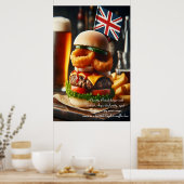 Poster Burger Dublin Delight 24x36 (Cuisine)
