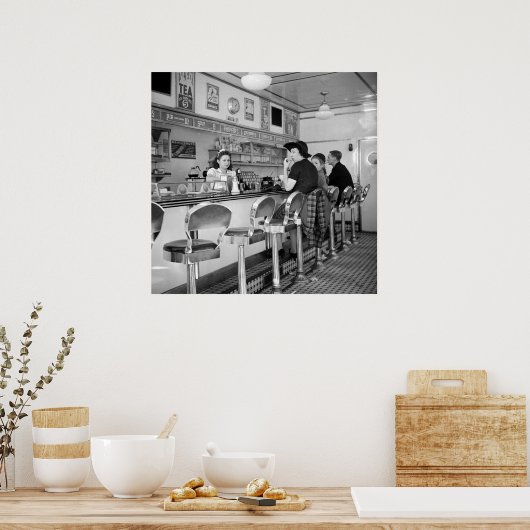 Poster Burger Joint, 1941 (Cuisine)