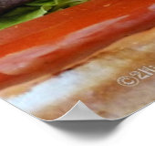 Poster Burgers en frites (Coin)