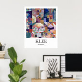 Poster Burggarten par Paul Klee (Bureau à domicile)