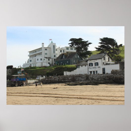 Poster Burgh Island, Devon (Devant)
