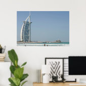 Poster Burj Al Arab De Sunset Beach, Dubaï (Bureau à domicile)