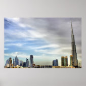 Poster Burj Khalifa, Dubaï (Devant)