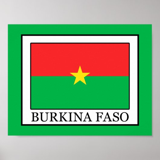 Poster Burkina Faso (Devant)