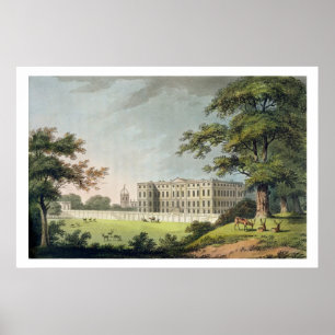 Poster Burley, Rutlandshire (litho de couleur)