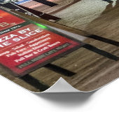 Poster Burlington, Vermont, photo de la ville (Coin)