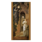 Poster Burne-Jones Annunciation CC0434 Angel (Devant)