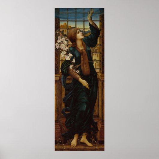 Poster Burne-Jones - Hope (Devant)