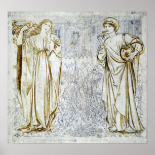 Poster Burne-Jones - Hypsipyle et Médée