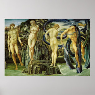 Poster Burne-Jones - Persée et Andromède