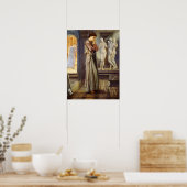 Poster Burne-Jones - Pygmalion, Coeur désire (Cuisine)