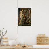 Poster Burne-Jones - Pygmalion, Soul Atteint (Cuisine)