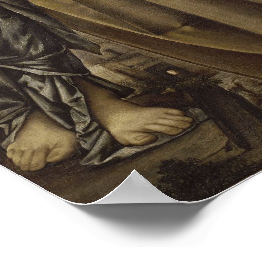 Poster Burne-Jones - Roue De Fortune (Coin)