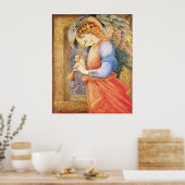 Poster Burne-Jones Un ange jouant du flageolet 1878 Plus  (Cuisine)