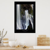Poster Burney Falls (couleur) (Cuisine)