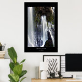 Poster Burney Falls (couleur) (Bureau à domicile)