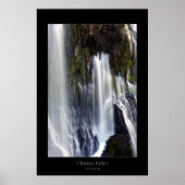 Poster Burney Falls (couleur) (Devant)