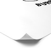 Poster Burrito est la solution (Coin)