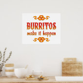 Poster Burritos (Cuisine)