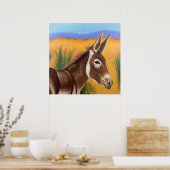 Poster Burro du désert (Cuisine)