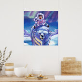 Poster Bus à ours polaire (Cuisine)