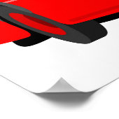 Poster Bus de Londres (Coin)