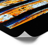 Poster Bus de plusieurs couleurs (Coin)