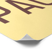 Poster Bus de surf hawaïen (Coin)