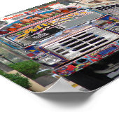 Poster Bus, diablo rojo Panama (Coin)