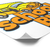 Poster Bus scolaire pour enfants (Coin)