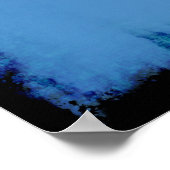 Poster Buse de grunge en vol (Coin)